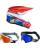 Alpinestars Kinder MX Helm Combo SM3 Falcon rot weiss mit TWO-X Race Brille