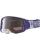Alpinestars Motocross Brille Supertech Atrox weiss lila verspiegelt silber weiss lila