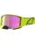 Alpinestars Motocross Brille Supertech Vesta neon gelb verspiegelt pink neon gelb