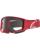 Alpinestars Motocross Brille Supertech Vesta rot klar rot
