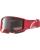 Alpinestars Motocross Brille Supertech Vesta rot verspiegelt silber rot