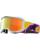 Alpinestars Motocross Brille Vision 5 Drag weiss orange verspiegelt rot weiss orange