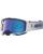 Alpinestars Motocross Brille Vision 8 Amber blau weiss verspiegelt blau blau weiss