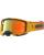 Alpinestars Motocross Brille Vision 8 Amber schwarz orange verspiegelt rot schwarz orange