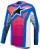 Alpinestars Motocross Jersey Techstar Maven blau pink S blau pink