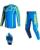 Alpinestars MX Combo Hose Shirt Fluid Apex blau gelb