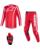Alpinestars MX Combo Hose Shirt Fluid Apex rot
