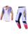 Alpinestars MX Combo Hose Shirt Fluid Drag weiss lila