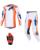 Alpinestars MX Combo Hose Shirt Fluid Grid orange weiss