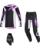Alpinestars MX Combo Hose Shirt Fluid Grid schwarz lila