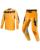 Alpinestars MX Combo Hose Shirt Racer Amber blau gelb