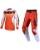 Alpinestars MX Combo Hose Shirt Racer Amber weiss orange