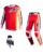 Alpinestars MX Combo Hose Shirt Racer Portl rot orange