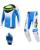 Alpinestars MX Combo Hose Shirt Techstar Knif blau weiss