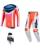 Alpinestars MX Combo Hose Shirt Techstar Knif grau orange