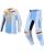 Alpinestars MX Combo Hose Shirt Techstar Maven hellblau