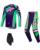 Alpinestars MX Combo Hose Shirt Techstar Nomur lila grün