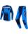Alpinestars MX Combo Hose Shirt Techstar Swan schwarz blau