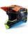 Alpinestars SM3 Fray Motocross Helm blau orange XS blau orange