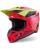 Alpinestars SM3 Fray Motocross Helm rot gelb XS rot gelb