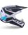 Alpinestars Combo Crosshelm mit Brille SM3 Heat schwarz blau