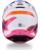 Alpinestars Combo Crosshelm mit Brille SM3 Heat weiss pink