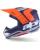 Alpinestars Combo Crosshelm mit Brille SM7 Core blau orange