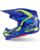 Alpinestars Combo Crosshelm mit Brille SM7 Deed blau