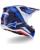 Alpinestars Combo Crosshelm mit Brille SM7 Rise blau