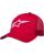 Alpinestars Snapback Cap Ageless Trucker rot weiss rot weiss