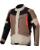 Alpinestars ST-1 Waterproof ADV Motorrad Jacke schwarz braun S schwarz braun