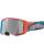 Alpinestars Supertech Crossbrille Stream silber verspiegelt blau orange blau orange