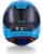 Alpinestars Combo Crosshelm mit Brille SM 10 Flood blau