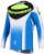 Alpinestars Techstar Knif Motocross Jersey blau weiss S blau weiss
