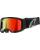 Alpinestars Vision 8 Crossbrille Corp rot verspiegelt schwarz schwarz