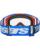 Alpinestars Vision 8 Crossbrille Wordmark klar blau orange