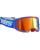 Alpinestars Vision 8 Crossbrille Wordmark rot verspiegelt blau orange