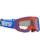 Alpinestars Vision 8 Crossbrille Wordmark klar blau orange