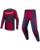 Alpinestars Women MX Combo Hose Shirt Techstar Swan blau rot