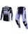 Alpinestars Women MX Combo Hose Shirt Techstar Swan schwarz lila