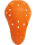 ICON D3O® T5 Evo Ellenbogenschützer orange OS
