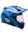 Bell Adventure Helm MX-9 ADV Motion blau XS blau