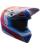 Bell MX Helm Combo MX-10 Speedway blau weiss mit TWO-X Atom Brille