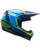 Bell Crosshelm MX-10 Spiral hellblau XS hellblau
