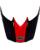 Bell Helmschirm MX-10 Visor Spiral schwarz rot schwarz rot