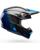 Bell MOTO-10 Motocross Helm SPHERICAL STRIKE blau L blau