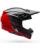 Bell MOTO-10 Motocross Helm SPHERICAL STRIKE rot XXL rot