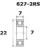 Black Bearing B3 Lager 7X22X7MM