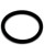 Black Bearing Lager Bosch Motor Gen4 O-RING