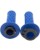 Moose Racing 36 Series anklemmbare Griffe GRIP LOCK-ON BU/BK